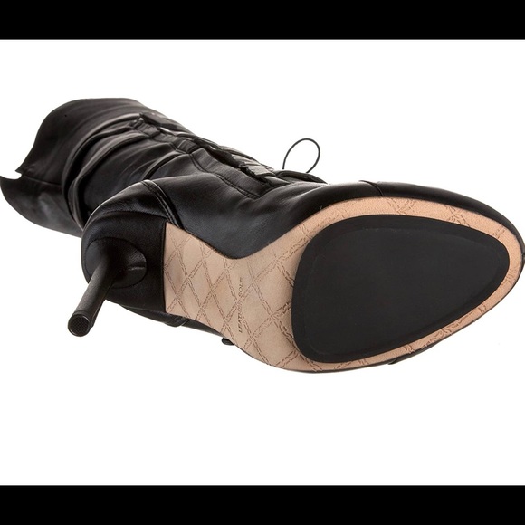 L.A.M.B. Gwen Stefani GLAMETTE OTK leather boots 9 - Picture 4 of 7